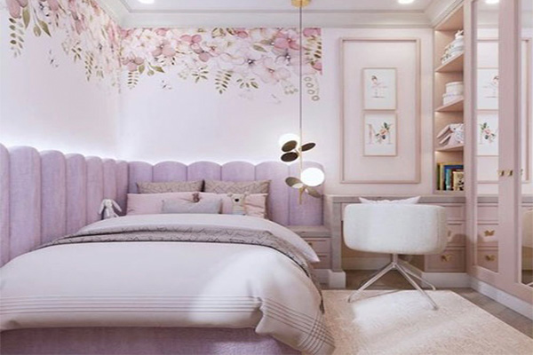 Luxury girls bedroom decoration in 2022