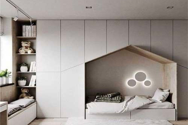 The latest luxury girl's bedroom decoration
