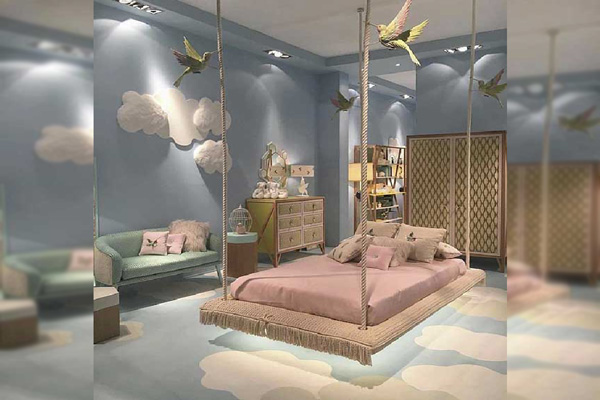 دیزاین اتاق کودک دخترانه رویایی